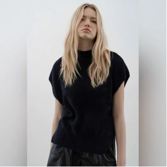 MELISSA NEPTON Sweaters - Melissa Nepton Alyna Black Sweater M/M